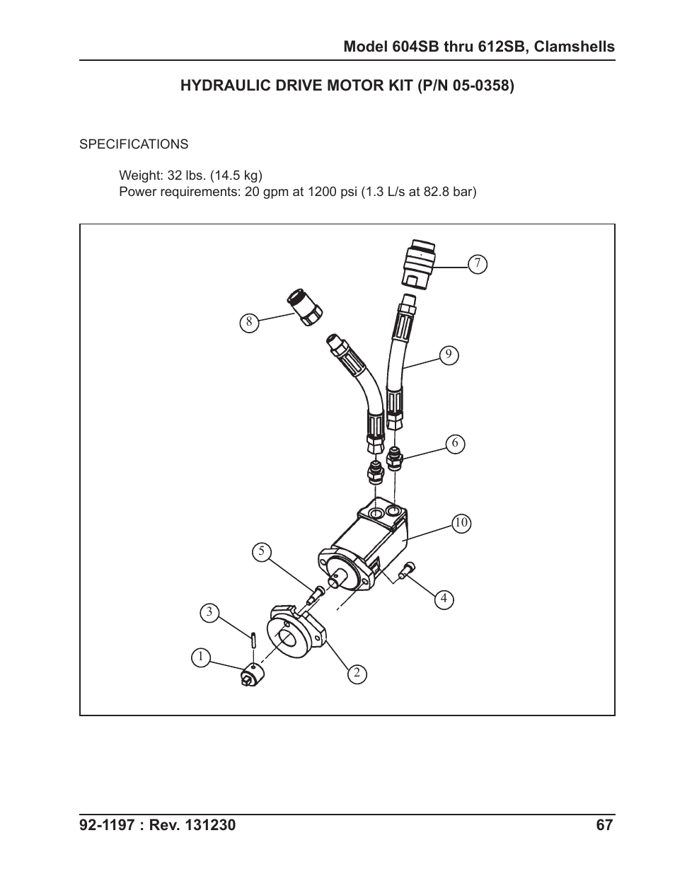 Tri Tool 604SB Clamshell User Manual | Page 67 / 72