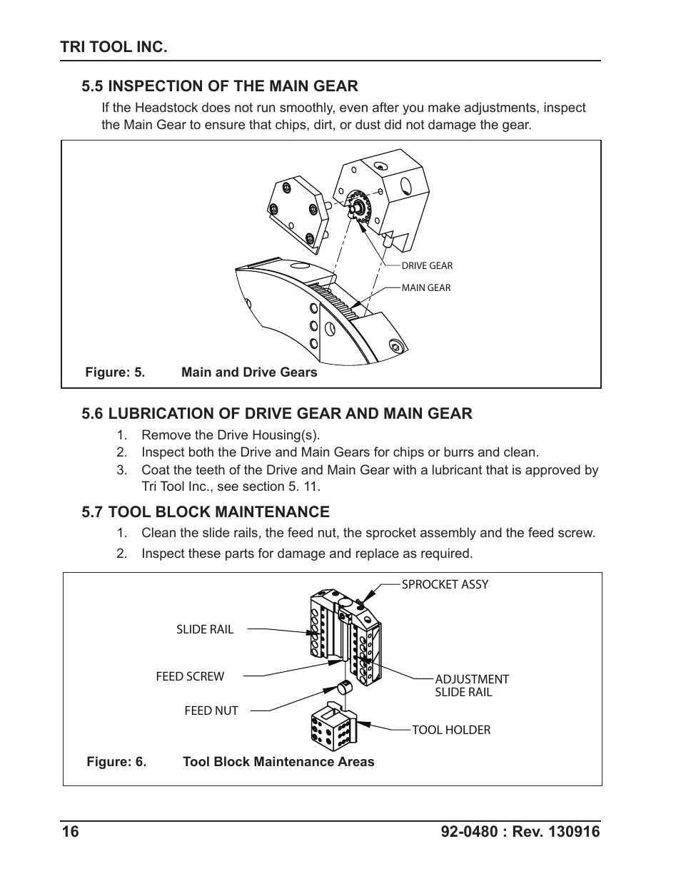 Tri Tool 614RBL Thru 636RBL Clamshells User Manual | Page 16 / 80