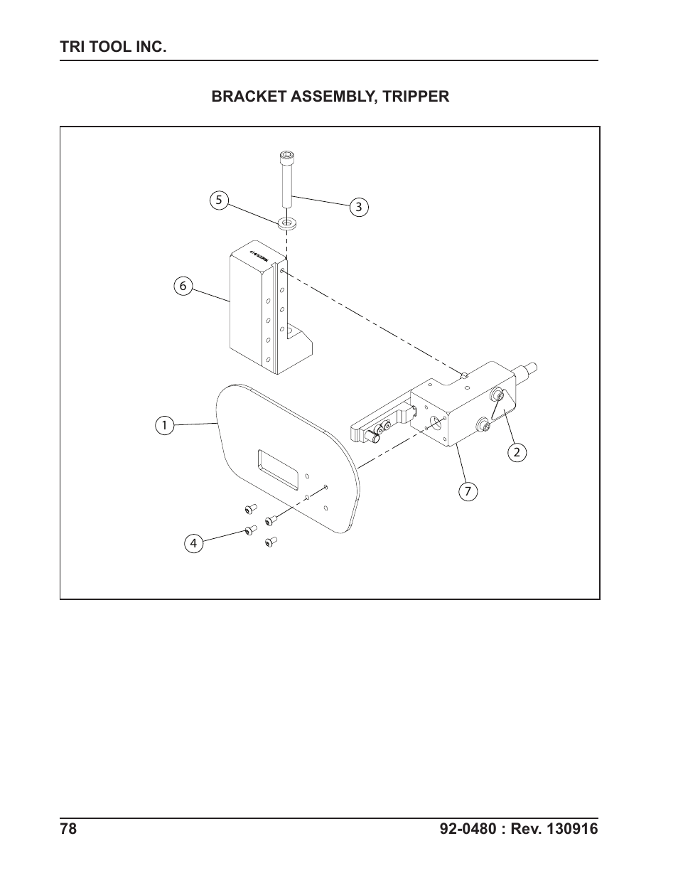 Tri Tool 614RBL Thru 636RBL Clamshells User Manual | Page 78 / 80