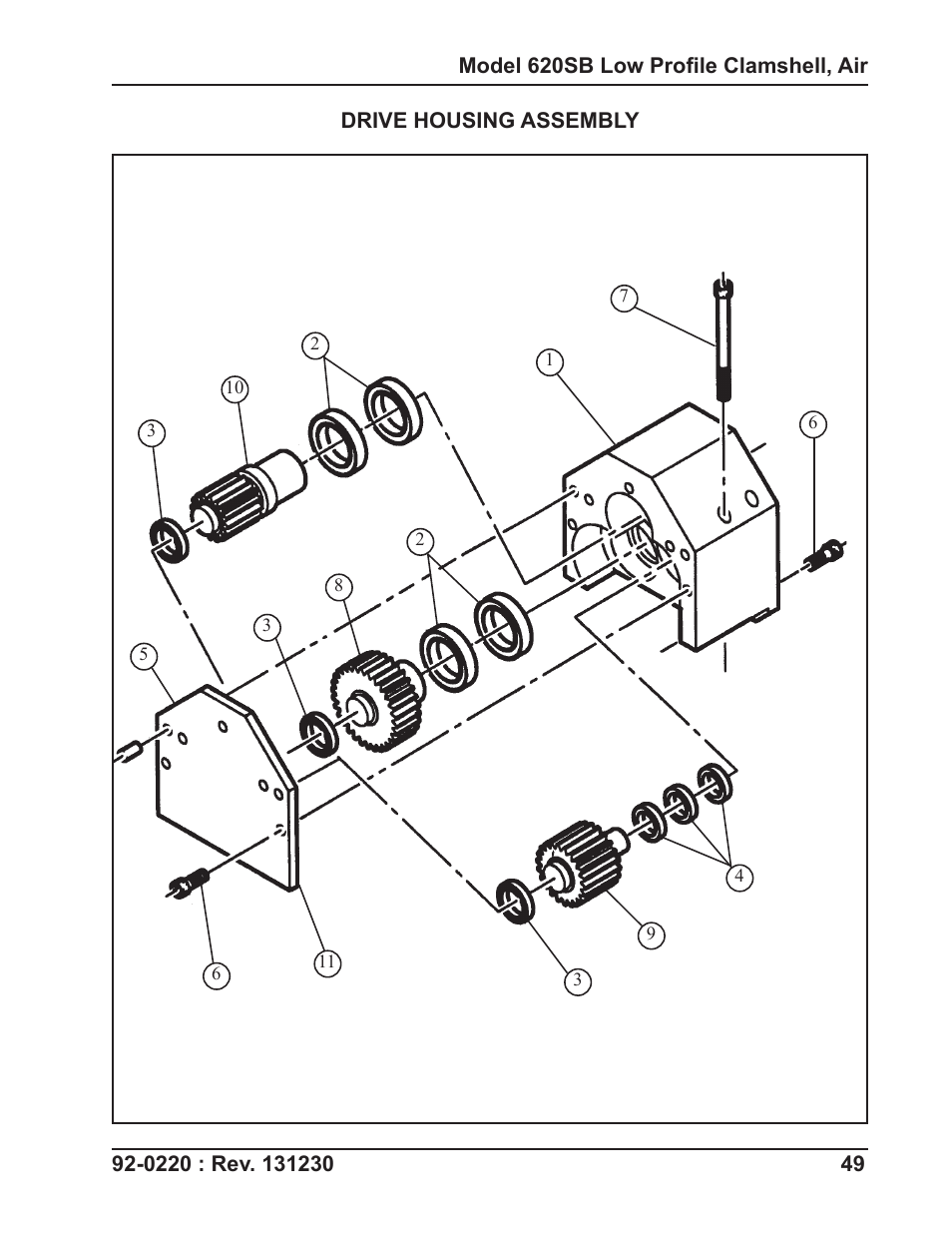 Tri Tool 620SB Clamshell Air User Manual | Page 49 / 57