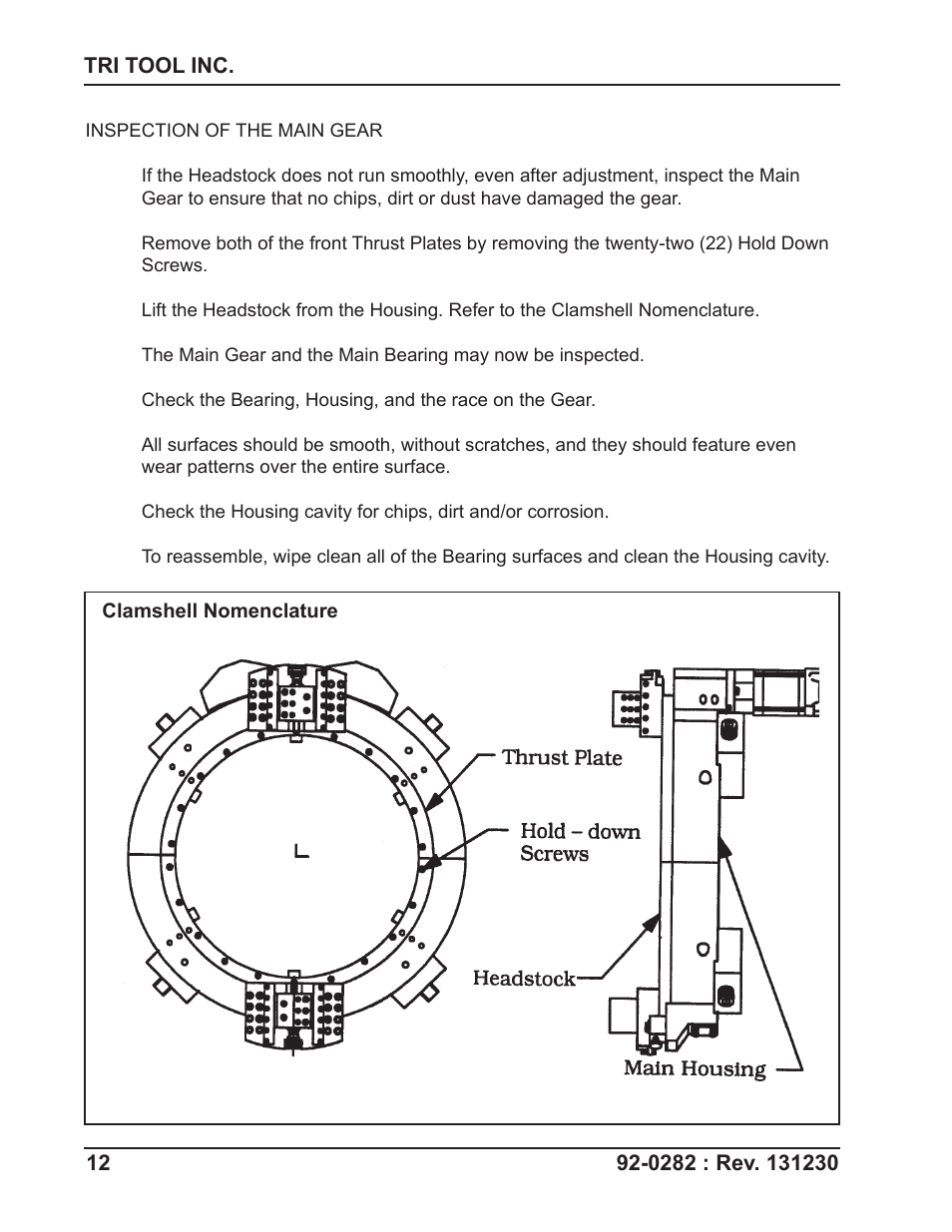 Tri Tool 620SB Clamshell Hydraulic User Manual | Page 12 / 54