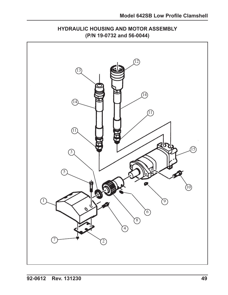 Tri Tool 642SB Clamshell Air and Hydraulic User Manual | Page 49 / 60