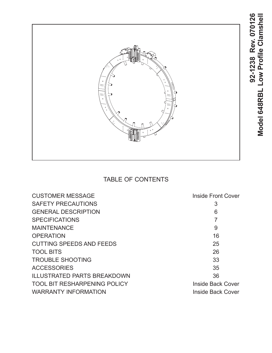 Tri Tool 648RBL Clamshell User Manual | 52 pages