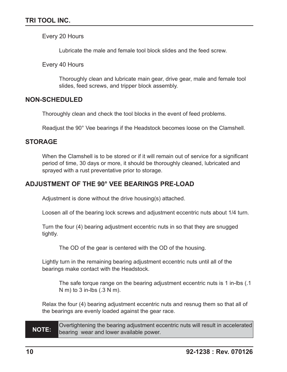 Tri Tool 648RBL Clamshell User Manual | Page 10 / 52