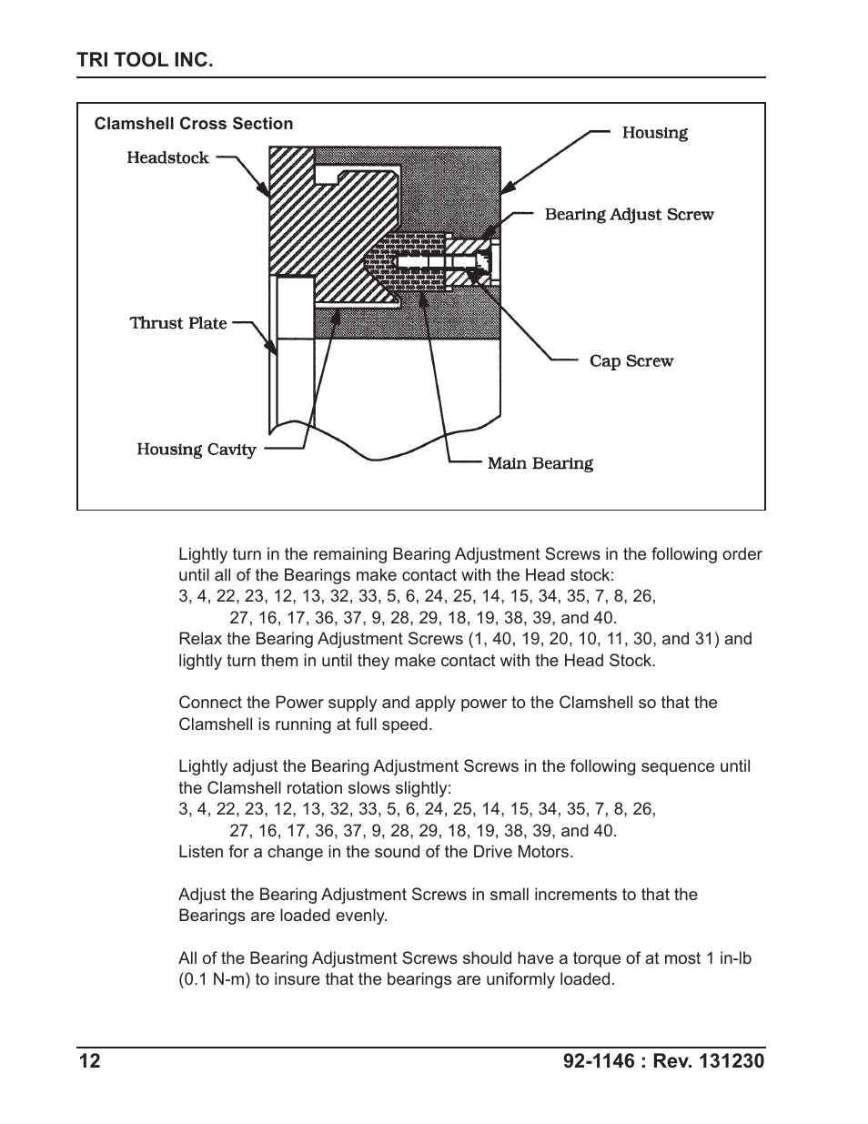 Tri Tool 648RBL Clamshell Hydraulic 2 Piece User Manual | Page 12 / 55