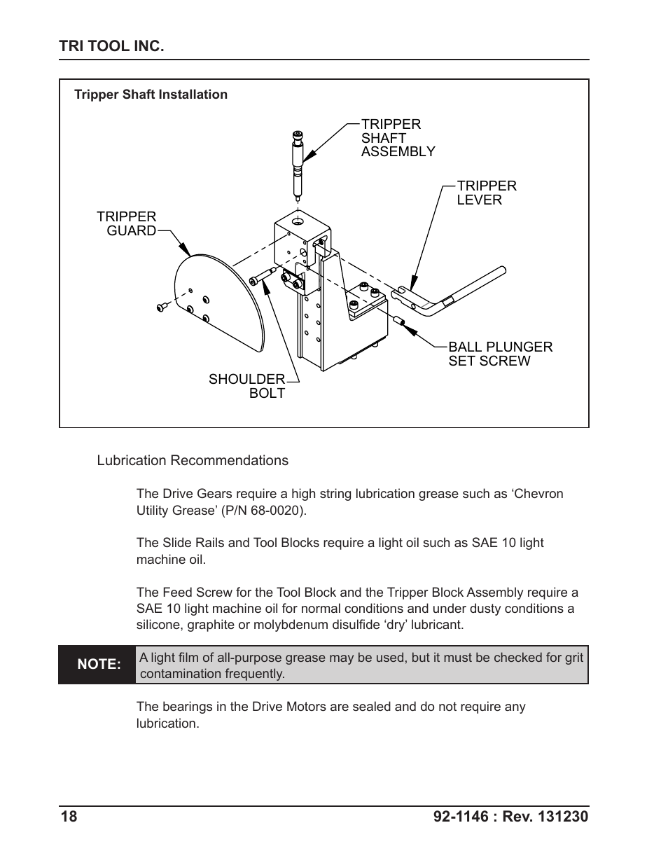 Tri Tool 648RBL Clamshell Hydraulic 2 Piece User Manual | Page 18 / 55