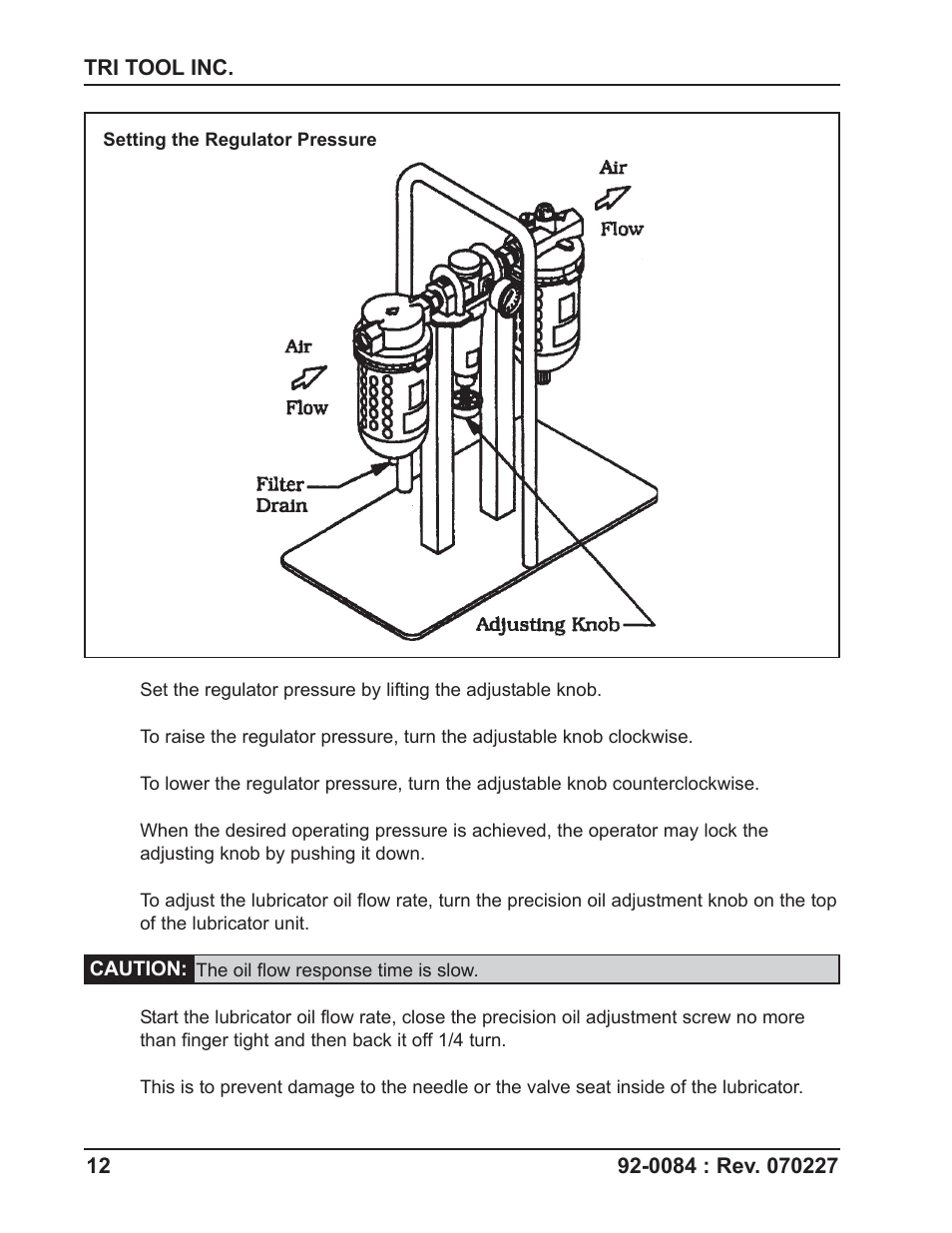 Tri Tool 75-0078 Air Caddy User Manual | Page 12 / 18