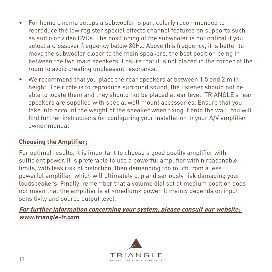 Triangle Сolor TRIANGLE User Manual | Page 13 / 24