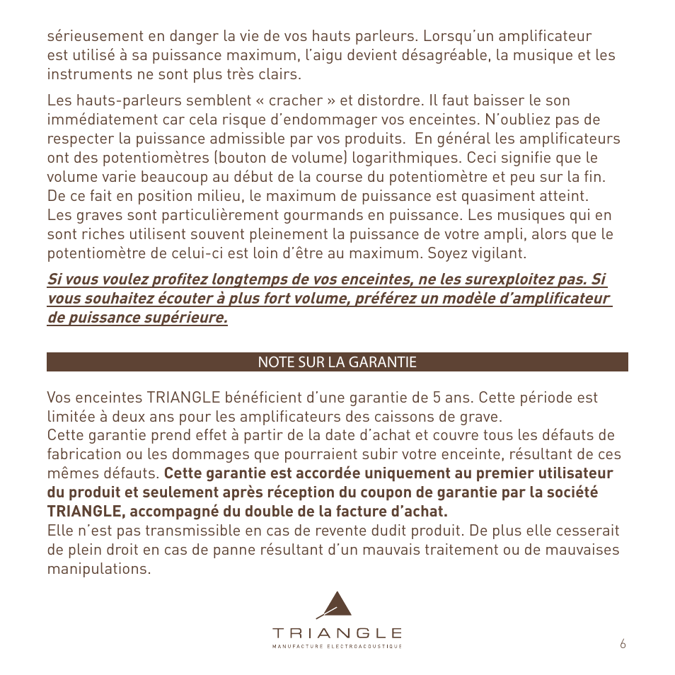 Triangle Сolor TRIANGLE User Manual | Page 6 / 24