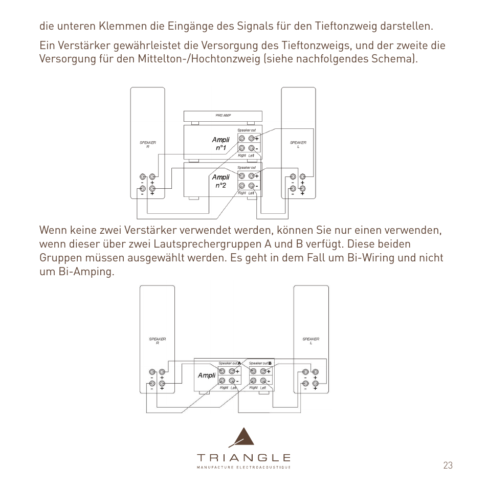 Triangle Enceinte Alpha User Manual | Page 23 / 28