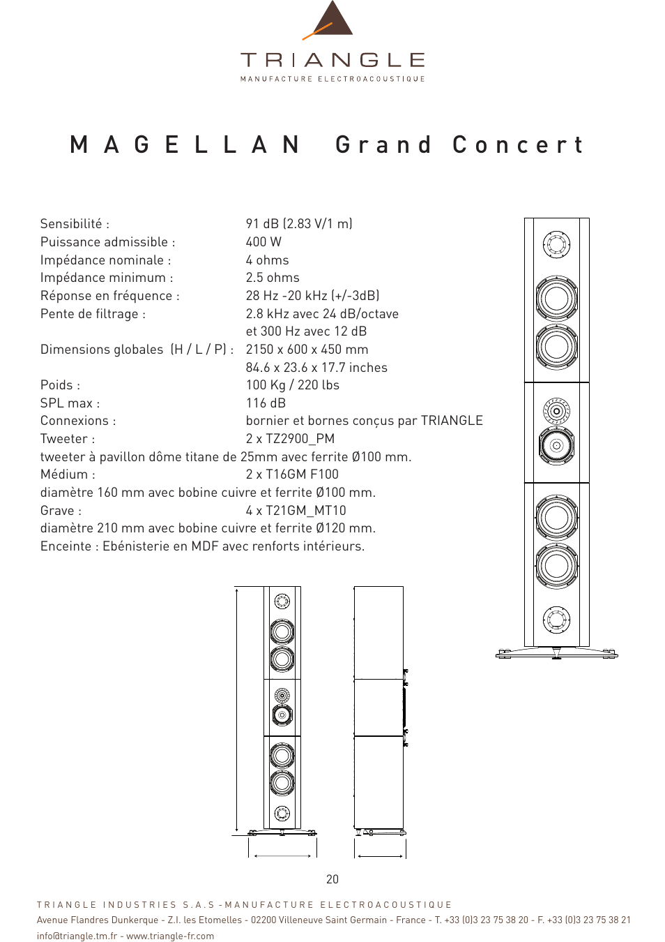 Triangle Magellan User Manual | Page 20 / 74