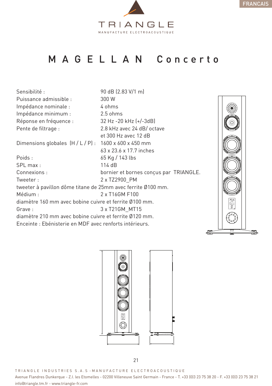 Triangle Magellan User Manual | Page 21 / 74