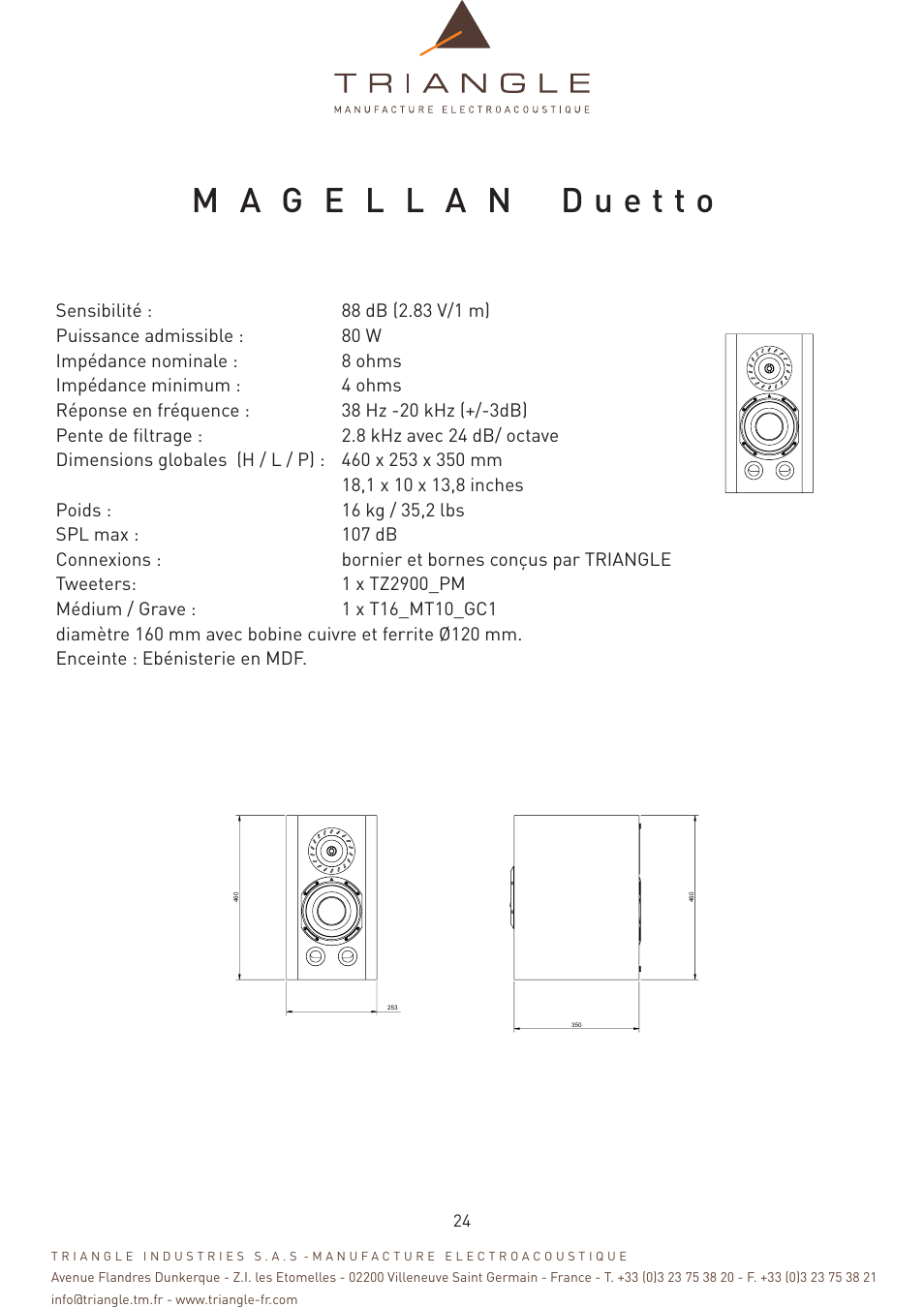 Triangle Magellan User Manual | Page 24 / 74