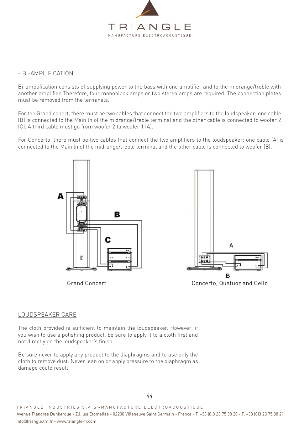 Triangle Magellan User Manual | Page 44 / 74