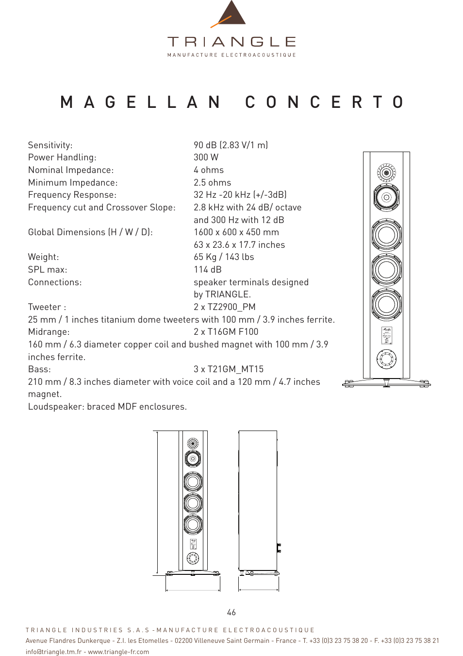 Triangle Magellan User Manual | Page 46 / 74