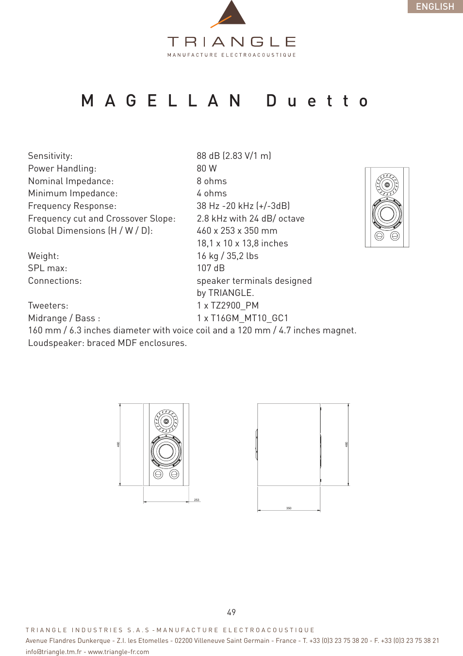 Triangle Magellan User Manual | Page 49 / 74