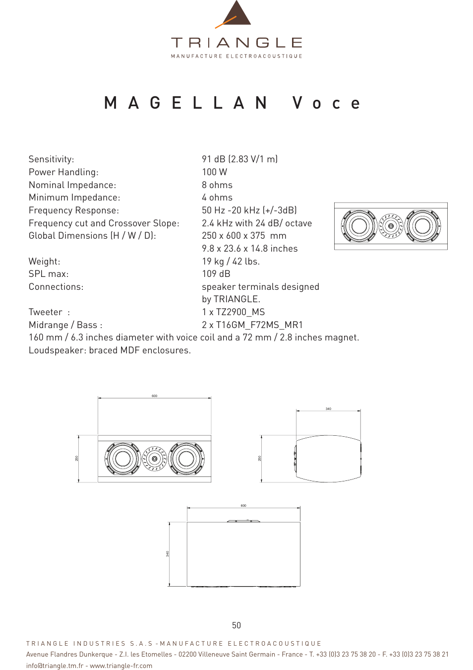 Triangle Magellan User Manual | Page 50 / 74