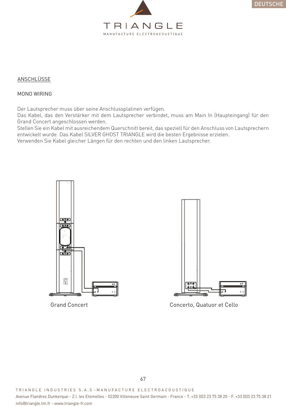 Triangle Magellan User Manual | Page 67 / 74