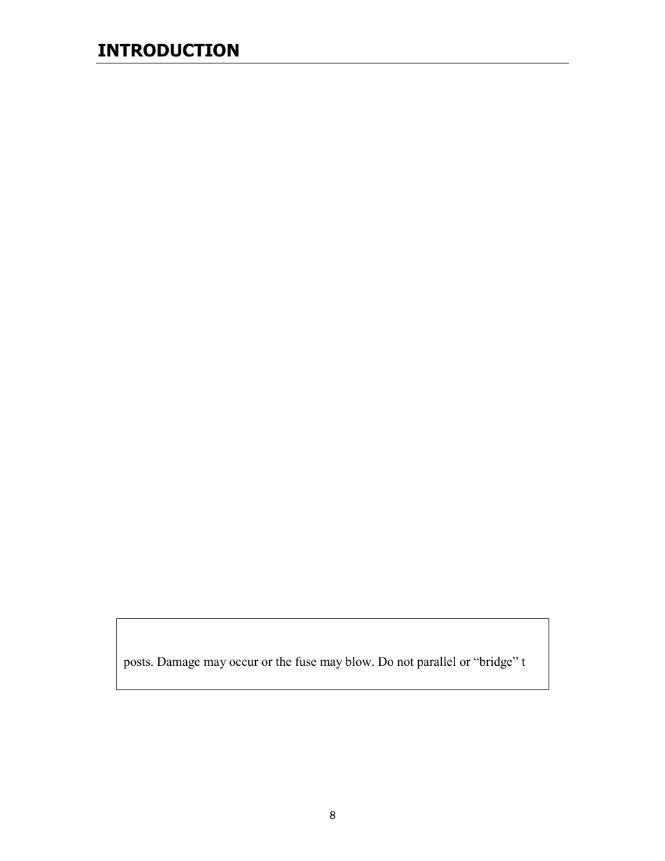 Introduction | Cary Audio Design 7.25 User Manual | Page 10 / 25