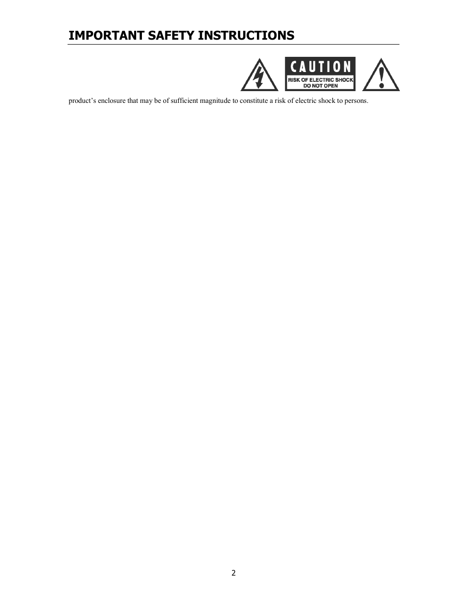 Important safety instructions | Cary Audio Design 7.25 User Manual | Page 4 / 25