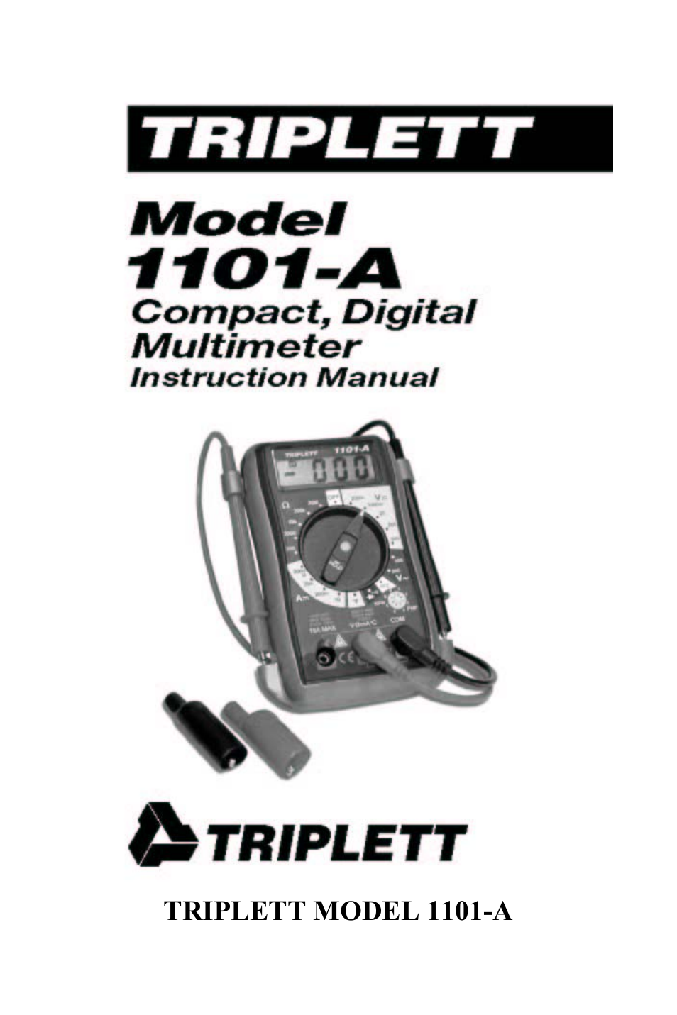 Triplett 1101a User Manual | 24 pages