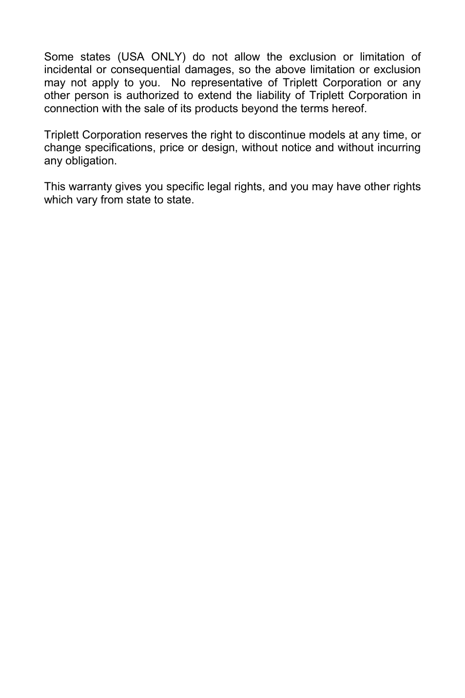 Triplett 1101a User Manual | Page 23 / 24