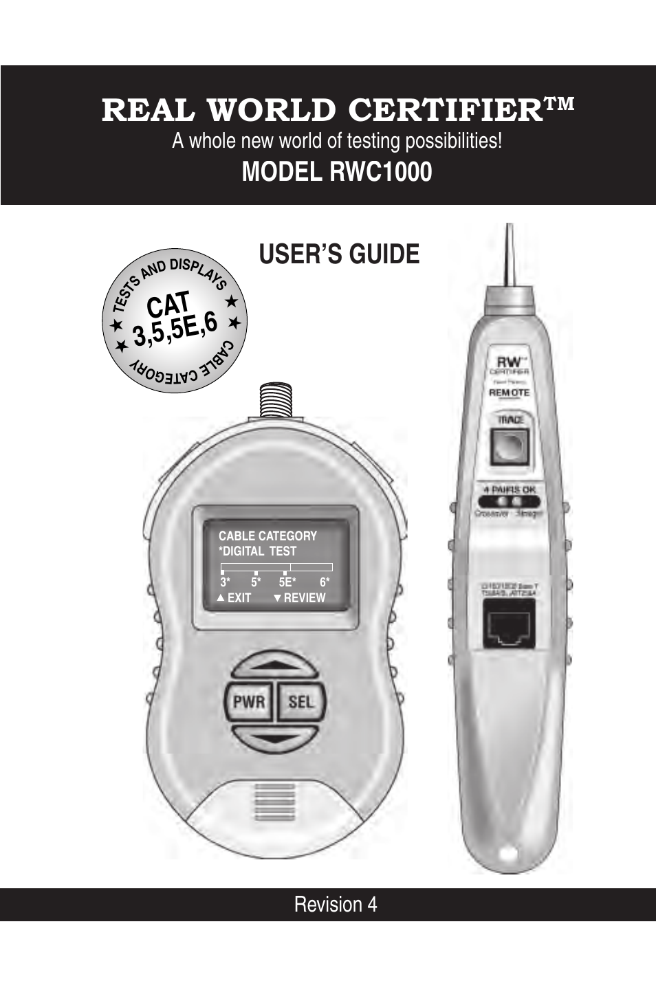 Triplett RWC1000K/RWC1000NP User Manual | 67 pages