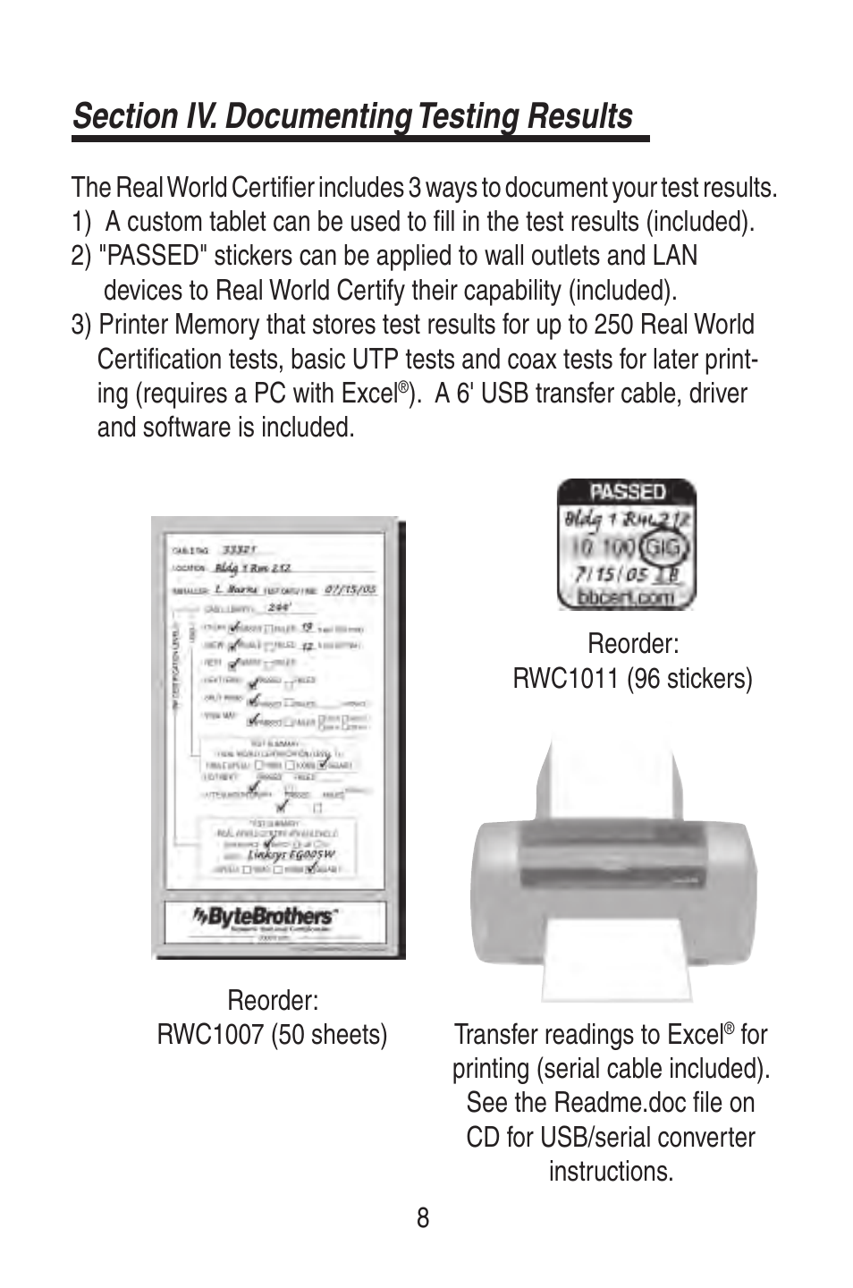 Triplett RWC1000K/RWC1000NP User Manual | Page 10 / 67