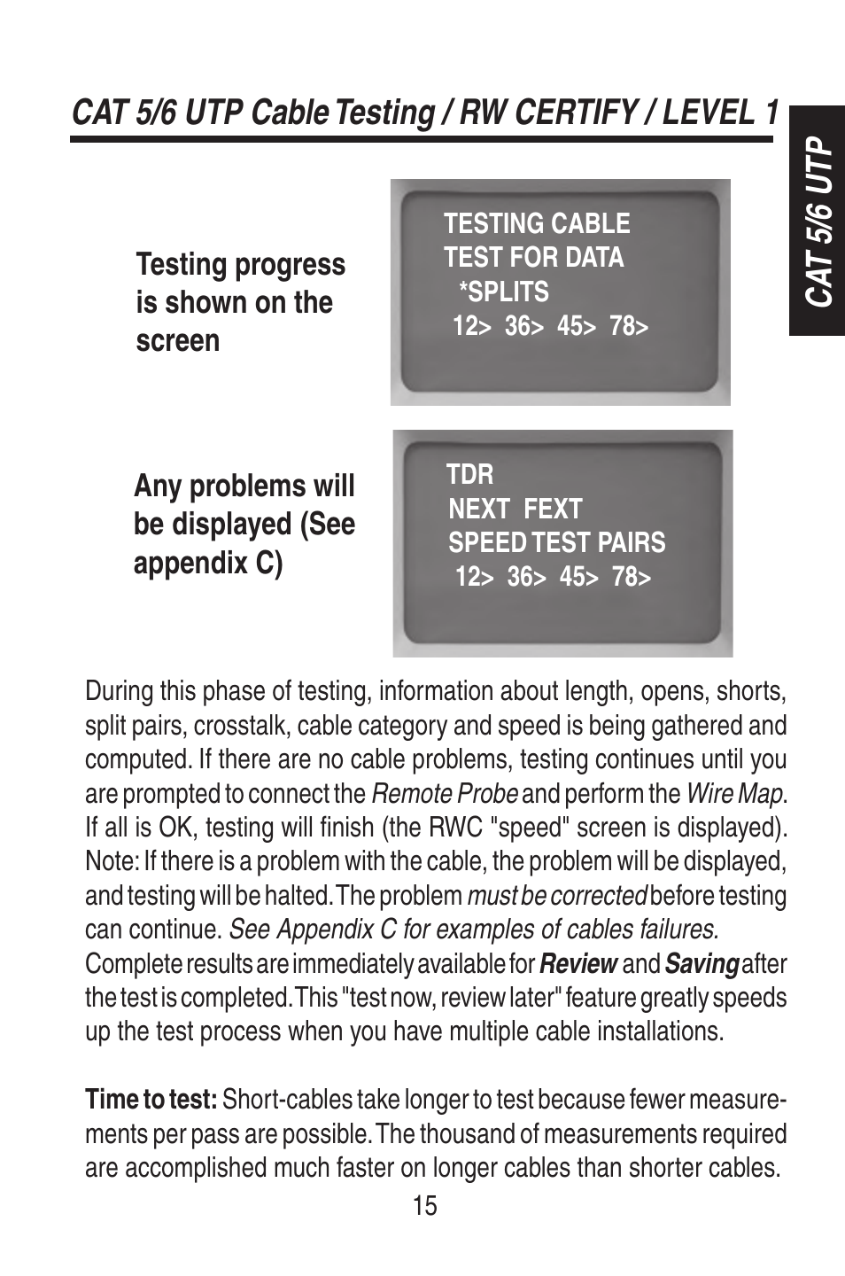 Triplett RWC1000K/RWC1000NP User Manual | Page 17 / 67