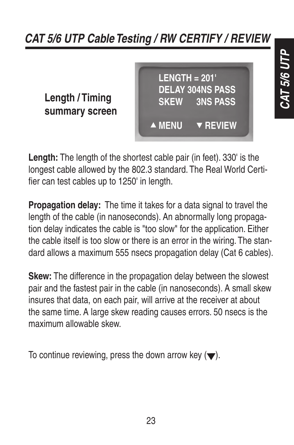 Triplett RWC1000K/RWC1000NP User Manual | Page 25 / 67