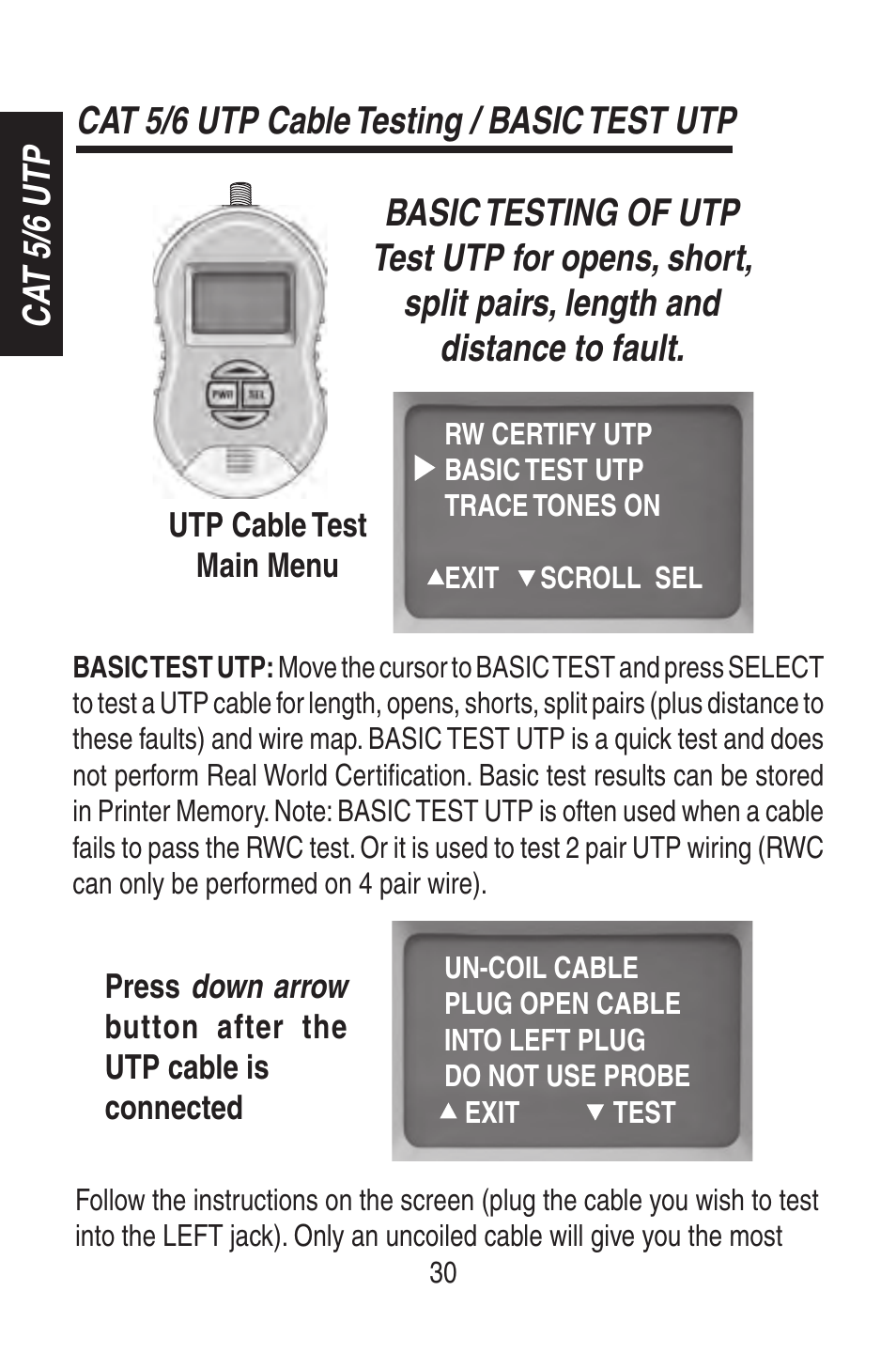 Triplett RWC1000K/RWC1000NP User Manual | Page 32 / 67