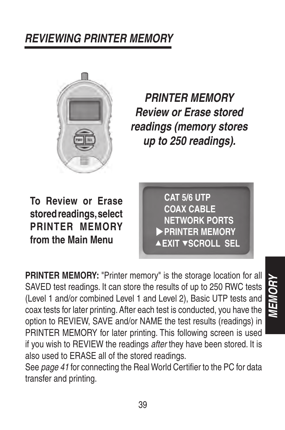 Triplett RWC1000K/RWC1000NP User Manual | Page 41 / 67