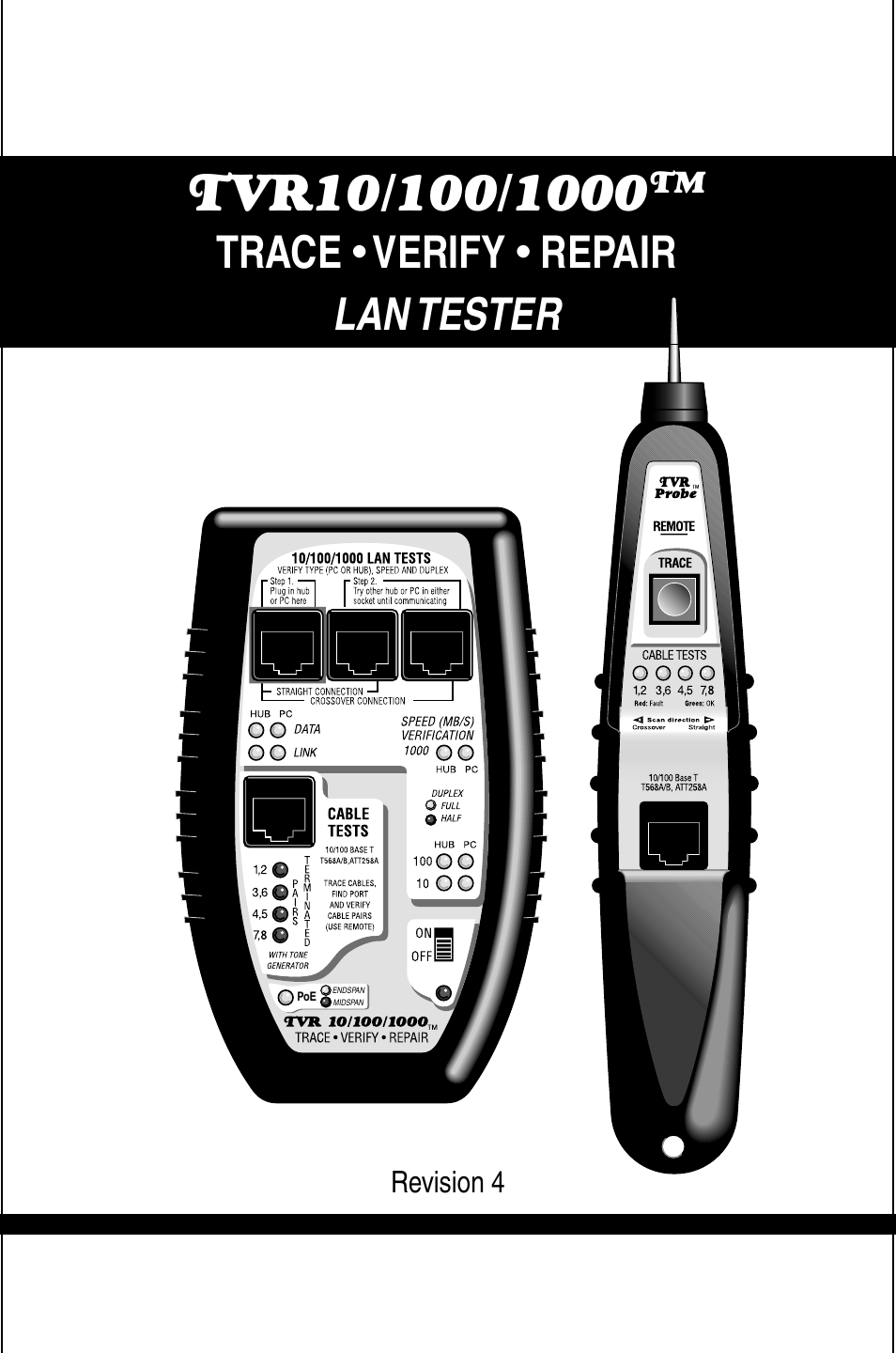 Triplett TVR10/100/1000 User Manual | 48 pages