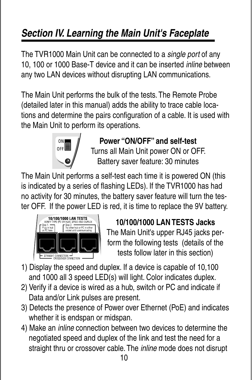 Triplett TVR10/100/1000 User Manual | Page 12 / 48