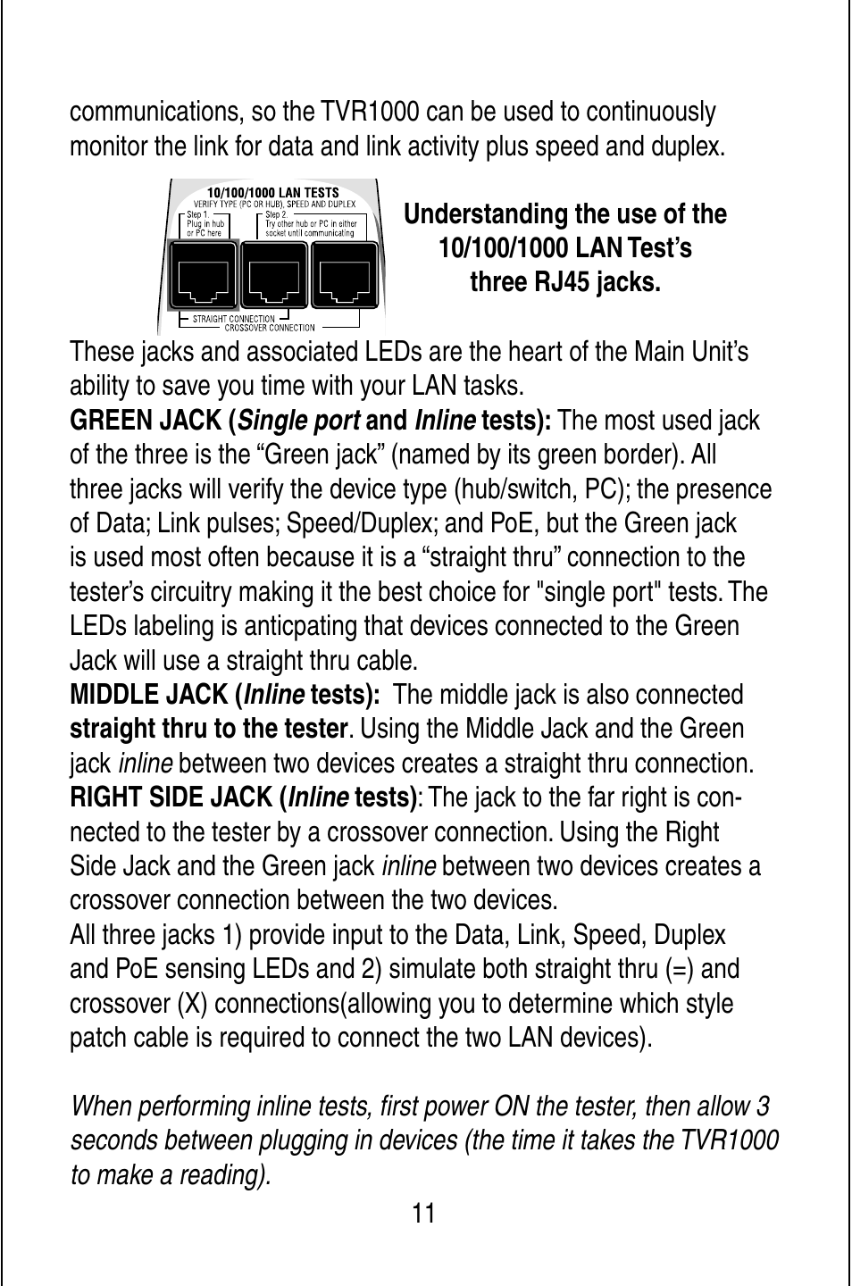Triplett TVR10/100/1000 User Manual | Page 13 / 48