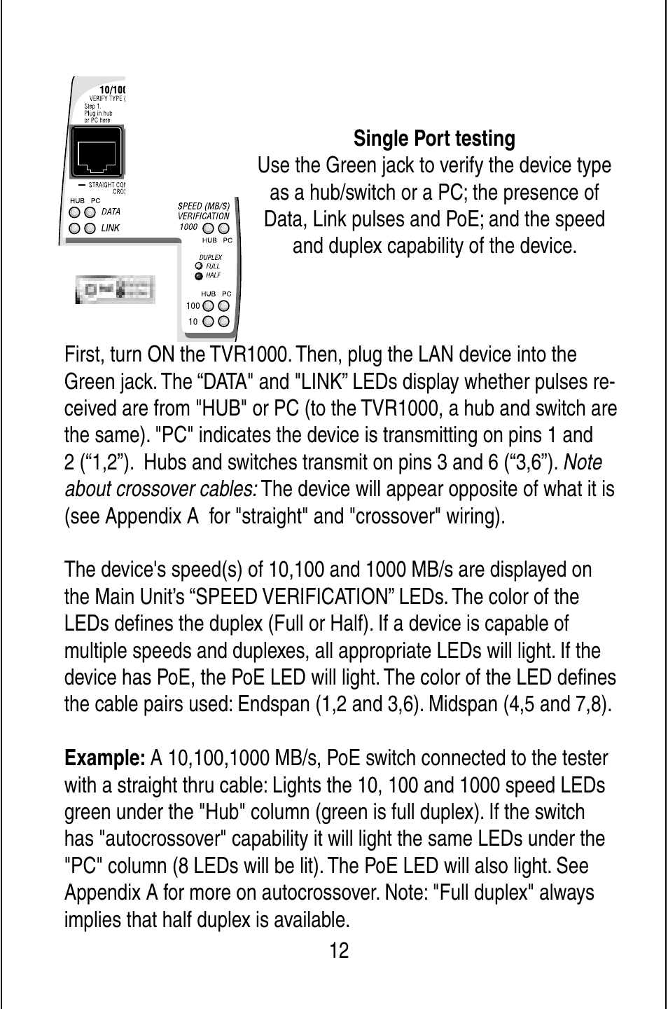 Triplett TVR10/100/1000 User Manual | Page 14 / 48