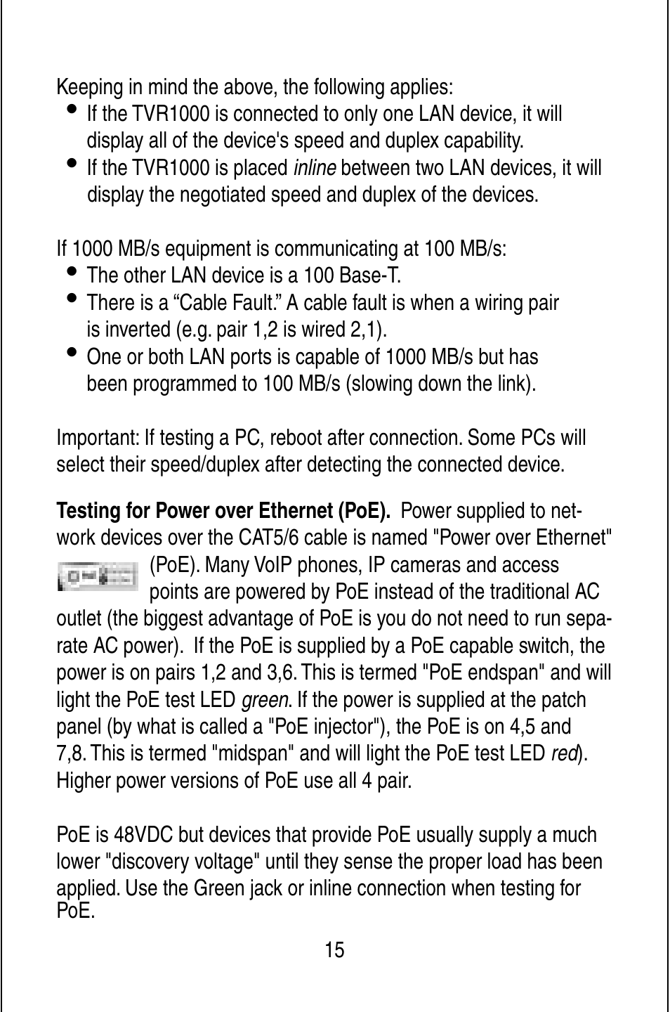 Triplett TVR10/100/1000 User Manual | Page 17 / 48