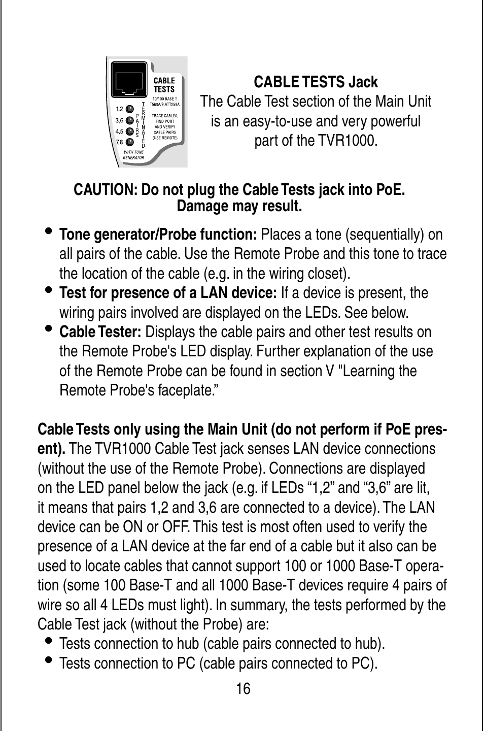 Triplett TVR10/100/1000 User Manual | Page 18 / 48