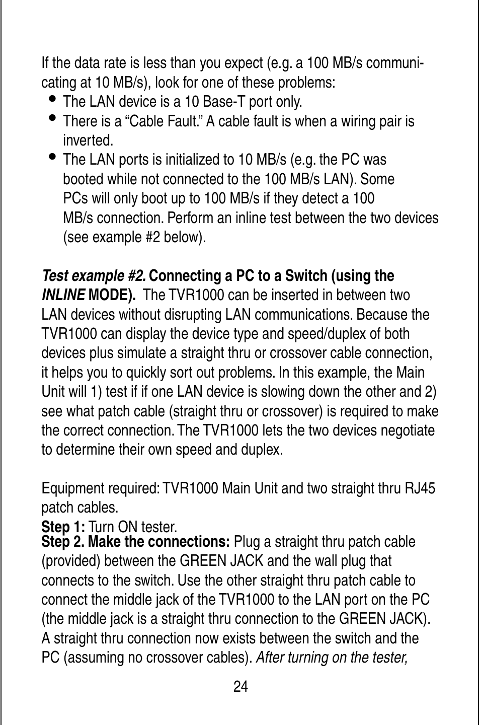 Triplett TVR10/100/1000 User Manual | Page 26 / 48