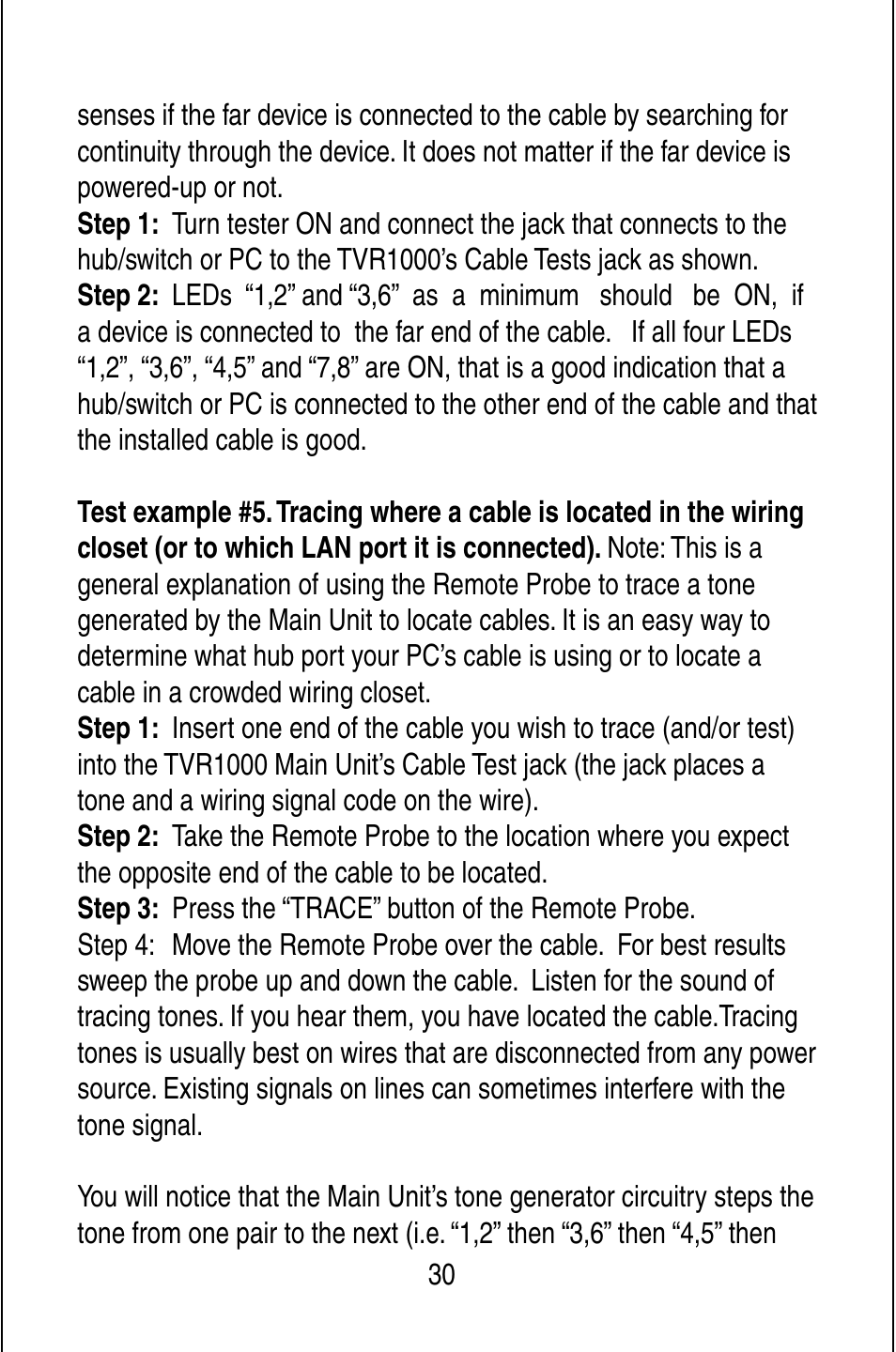 Triplett TVR10/100/1000 User Manual | Page 32 / 48