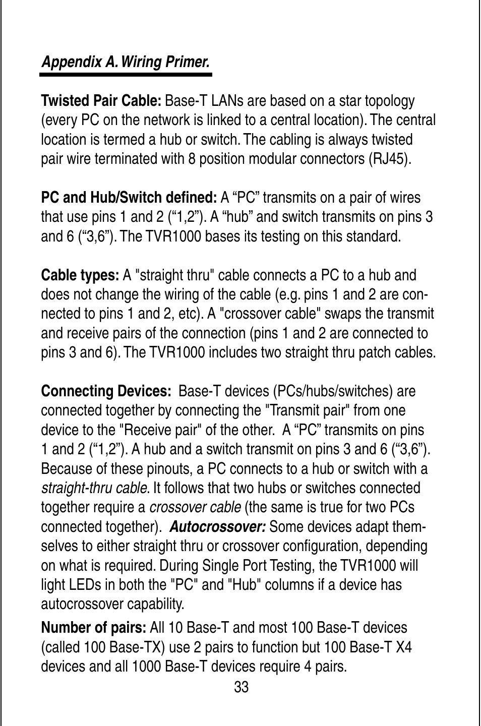 Triplett TVR10/100/1000 User Manual | Page 35 / 48