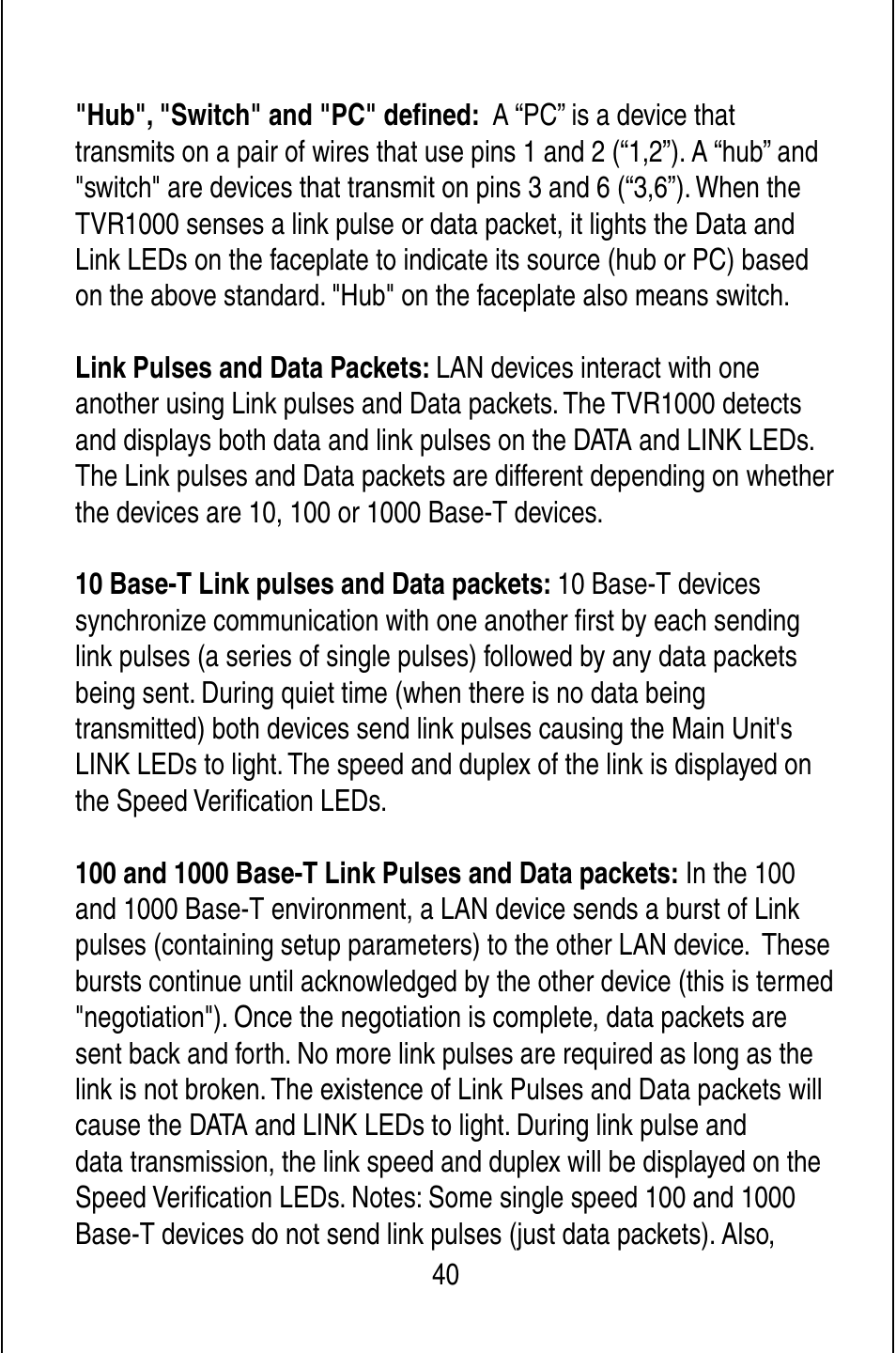 Triplett TVR10/100/1000 User Manual | Page 42 / 48