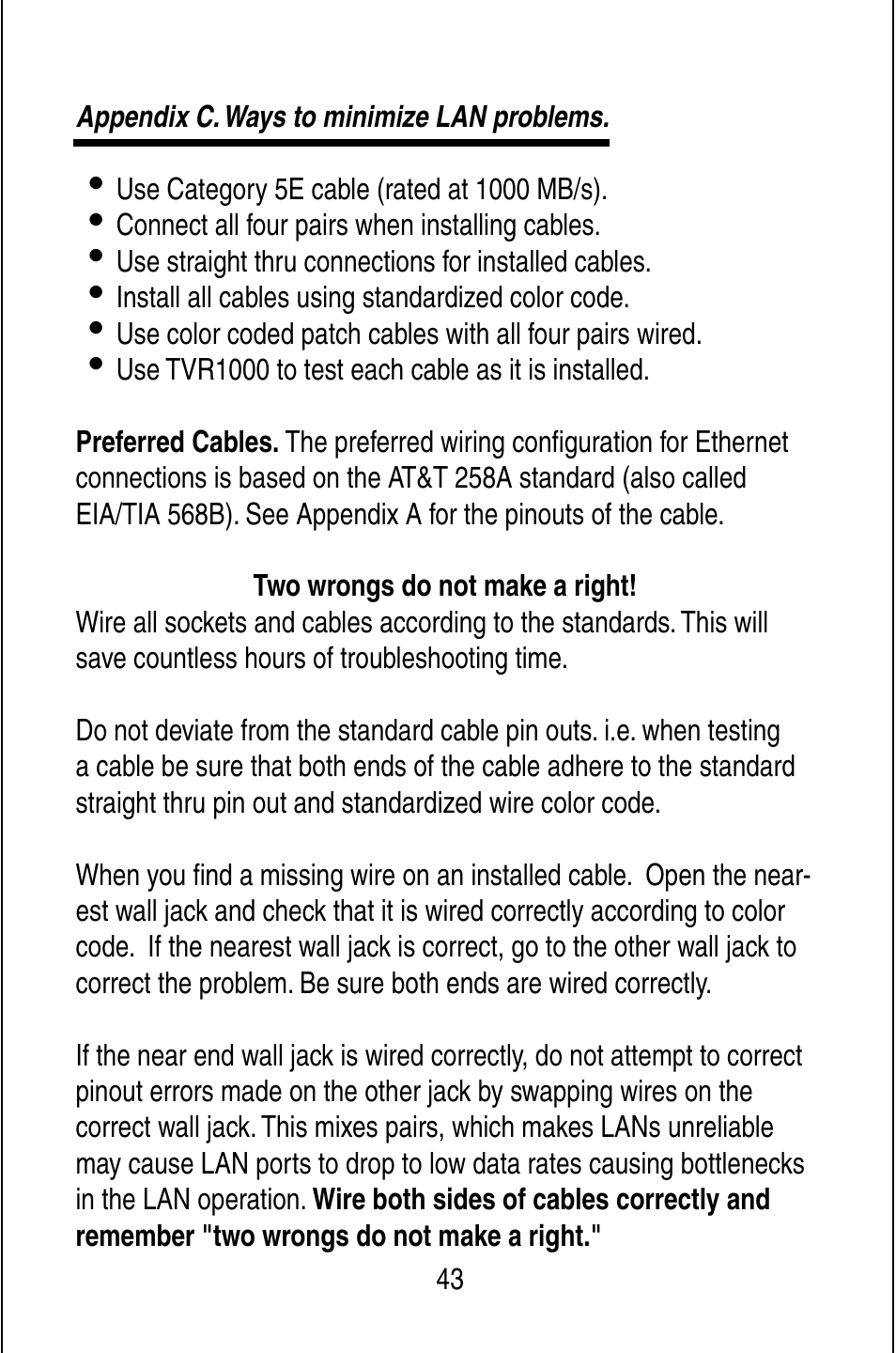 Triplett TVR10/100/1000 User Manual | Page 45 / 48