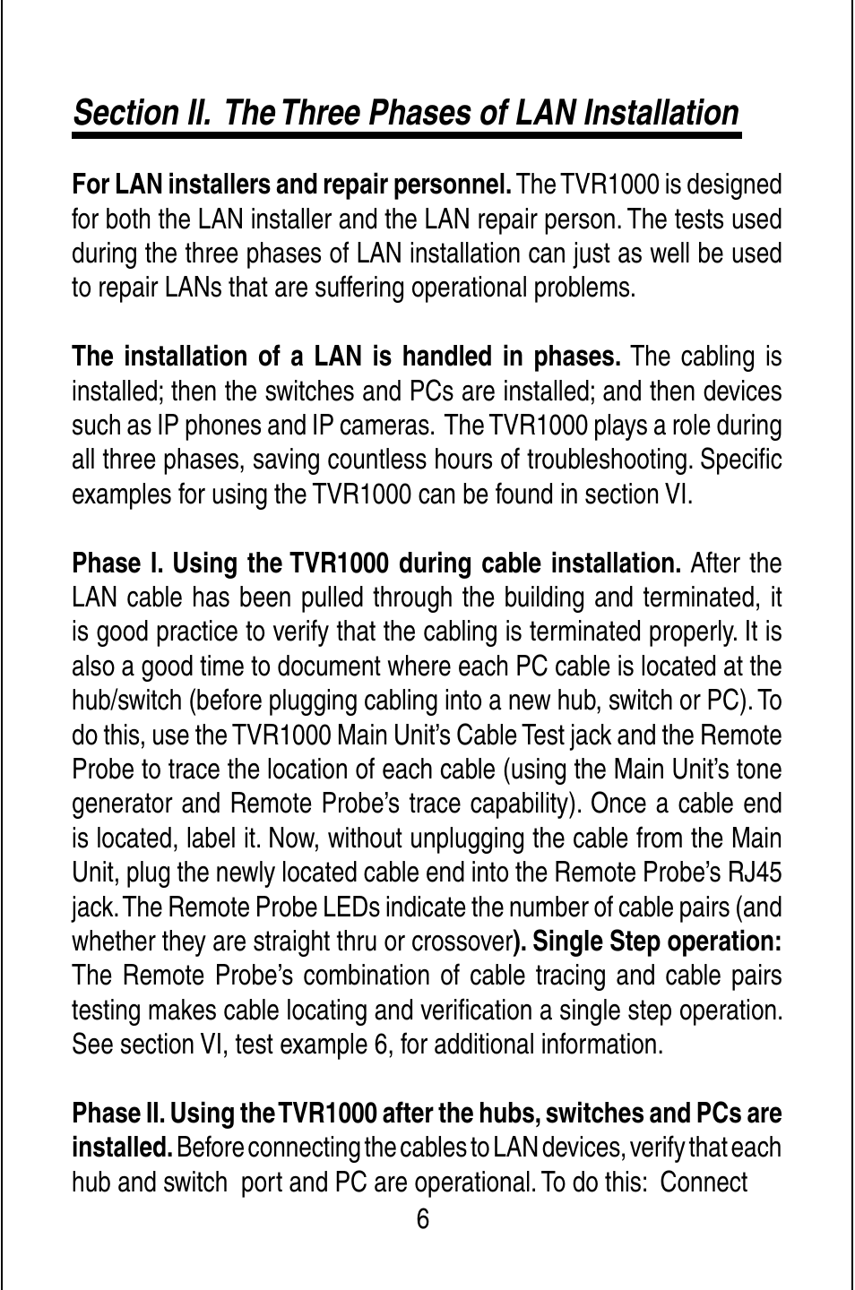 Triplett TVR10/100/1000 User Manual | Page 8 / 48