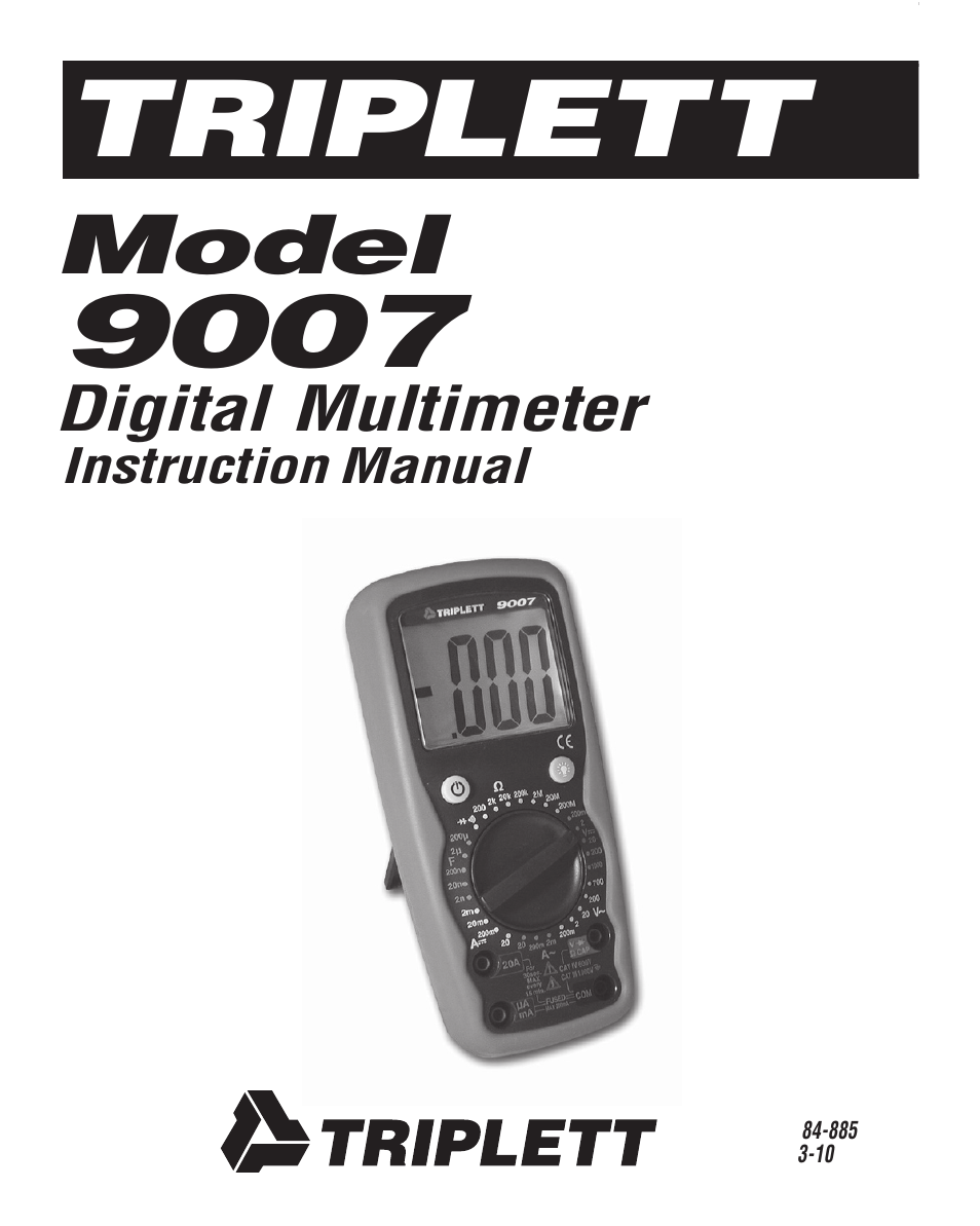 Triplett 9007 User Manual | 48 pages