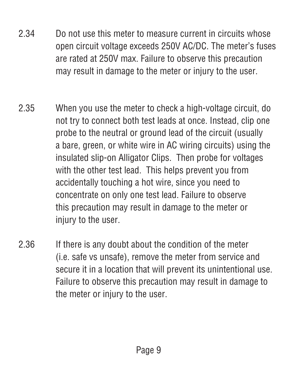 Triplett 9007 User Manual | Page 10 / 48