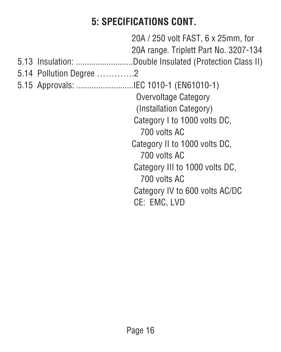 Triplett 9007 User Manual | Page 17 / 48