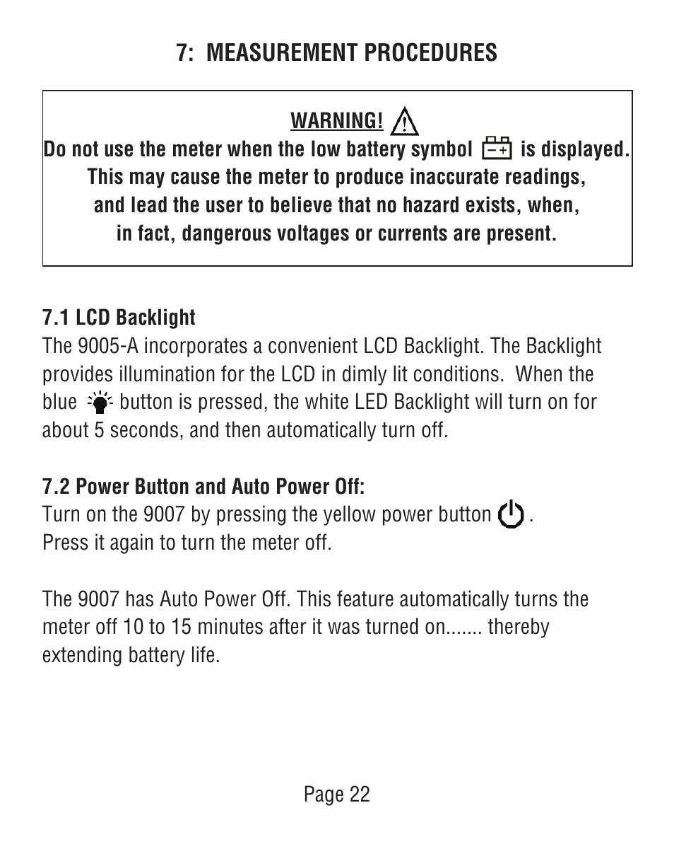 Triplett 9007 User Manual | Page 23 / 48