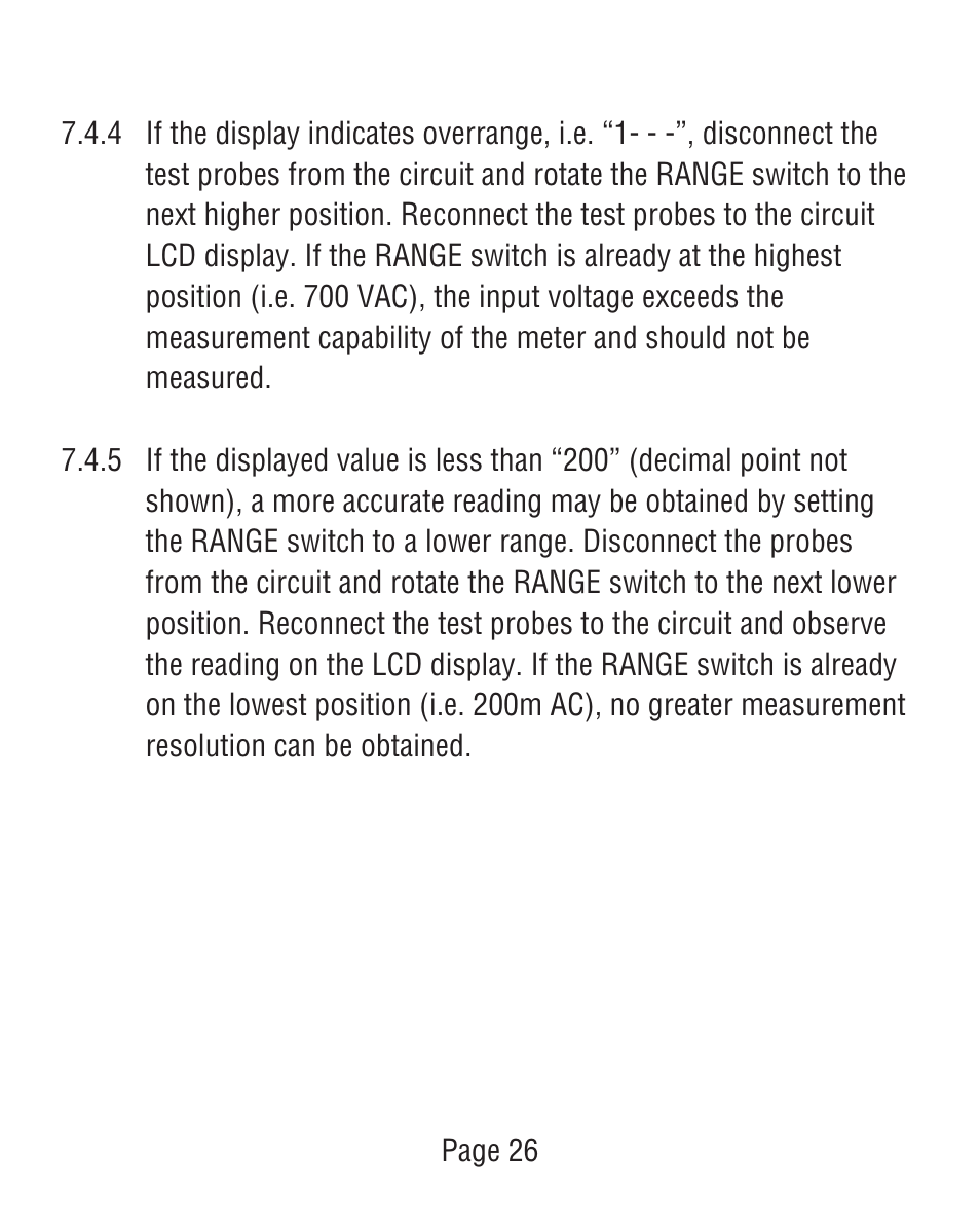 Triplett 9007 User Manual | Page 27 / 48