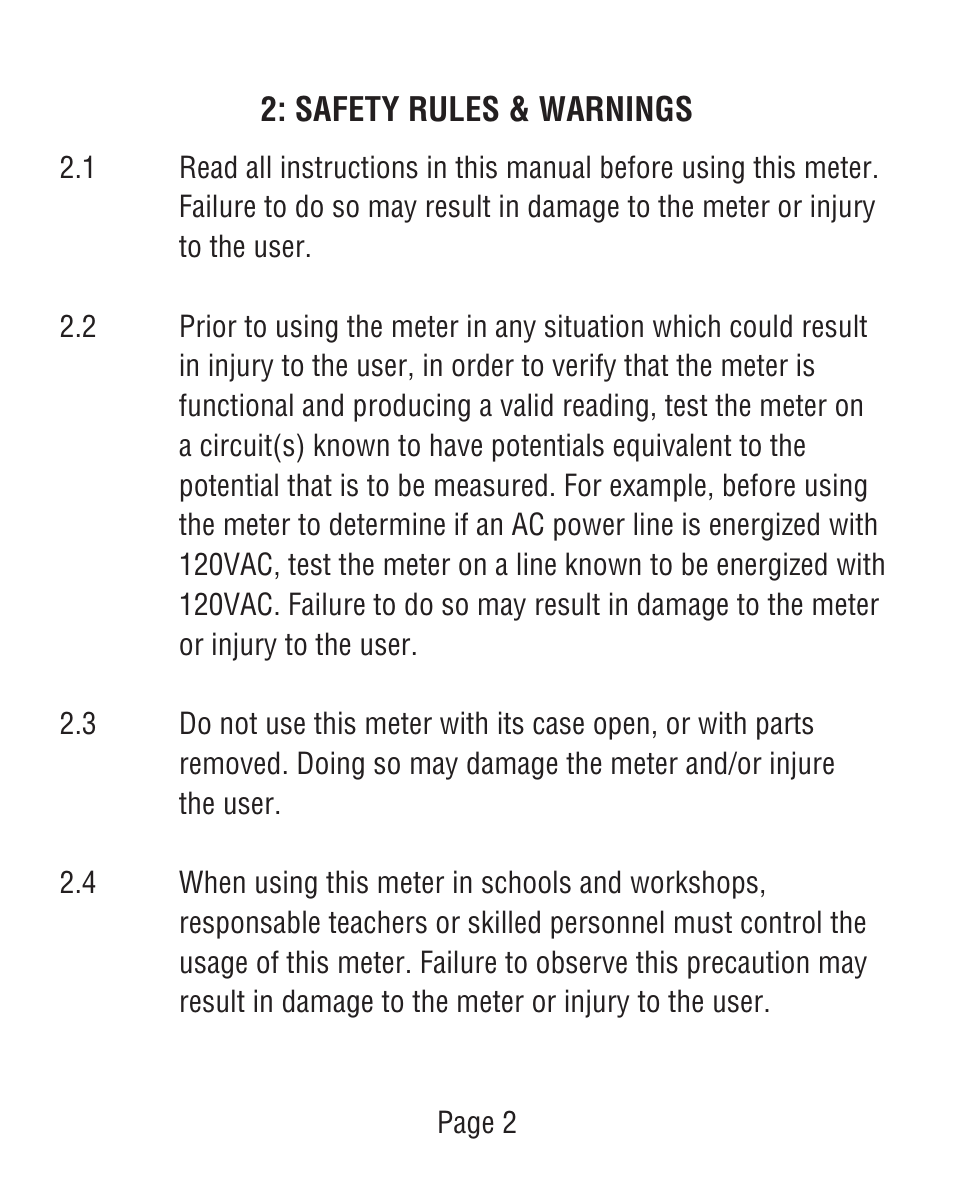 Triplett 9007 User Manual | Page 3 / 48